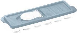 keeeper Ice cube tray "ivo", with lid, nordic-blue Clip for filling, for 12 ice cubes, lid: blue