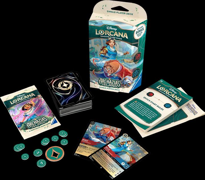Actual product image NoName Disney Lorcana: Archazia's Island - Starter Deck B (English) (English, Booster Pack)