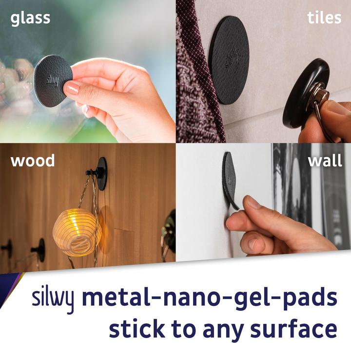 Actual product image Silwy Hook Magnet Pins Smart (1 x)
