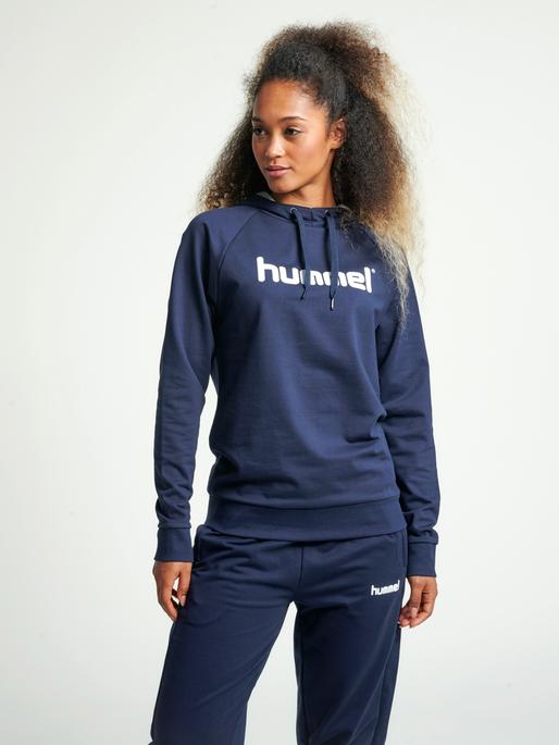Immagine prodotto hummel Go Cotone Logo Felpa Con Cappuccio Donna (S)
