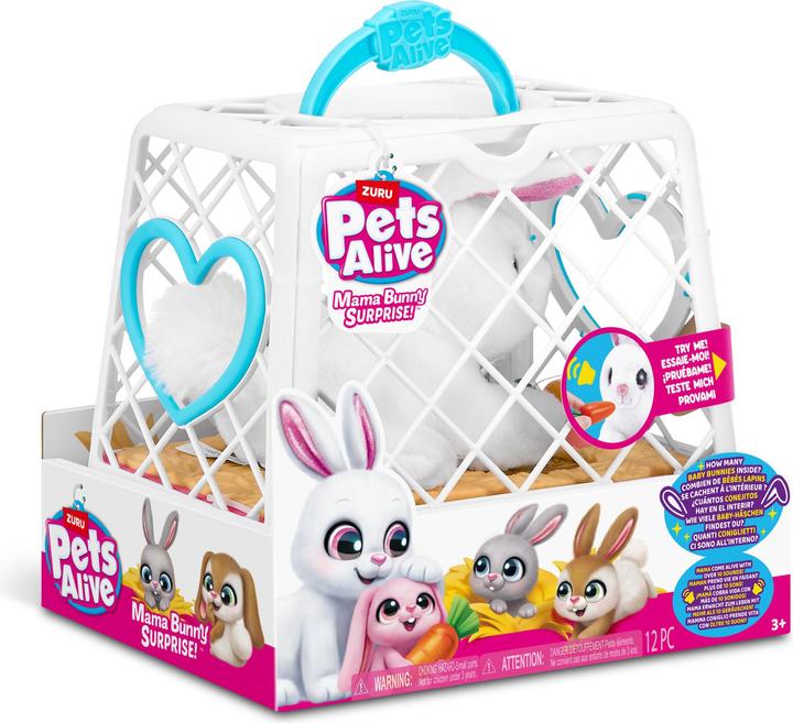 Productafbeelding Zuru Pets Alive Mama Bunny Surprise (20 cm)