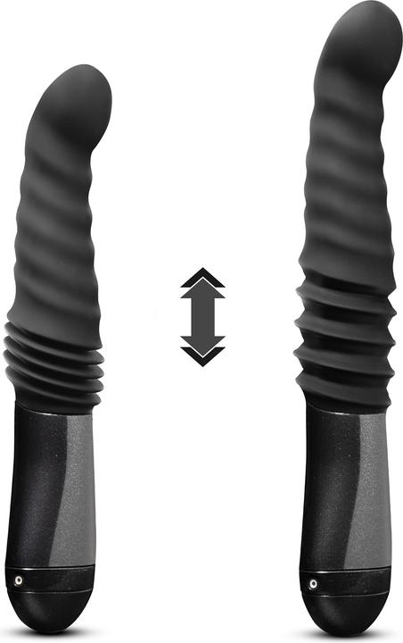 Image du produit Blush Temptasia Lazarus Thrusting Dildo Schwarz