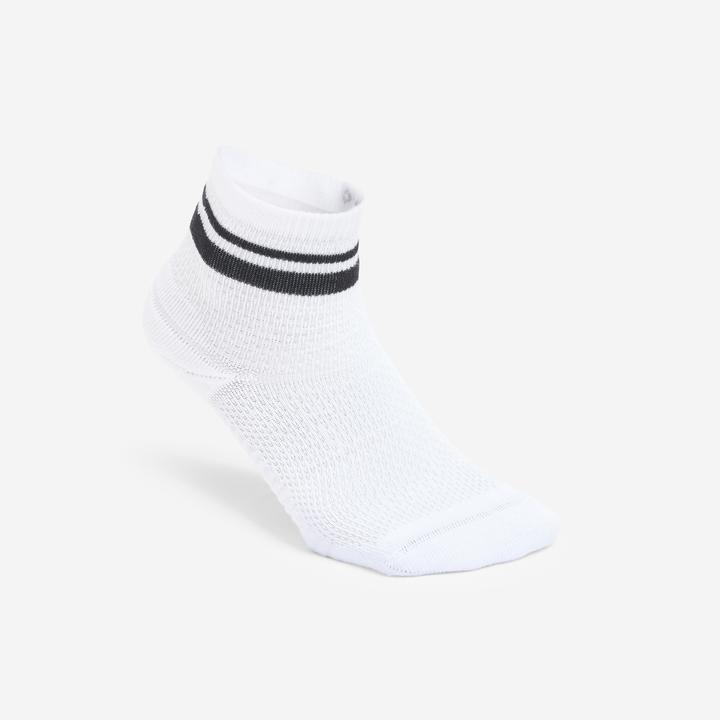 Actual product image Decathlon Socken Low 3er-Pack- schwarz/weiss (43, 44 - 46)