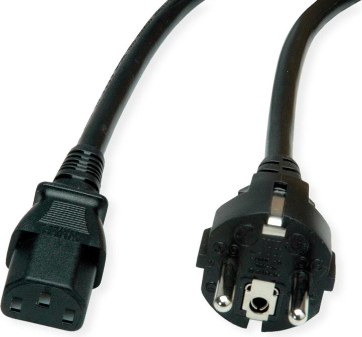 Produktbild Value Netzkabel, gerade IEC-Buchse (1.80 m)