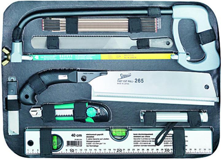 Actual product image technocraft Coffre à outils ABS PRO CHROME WOOD (BOSCH), 116 pcs (116 pieces)