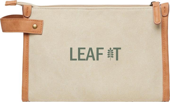 Actual product image Vinga Bosler Canvas Recycled Toiletry Bag
