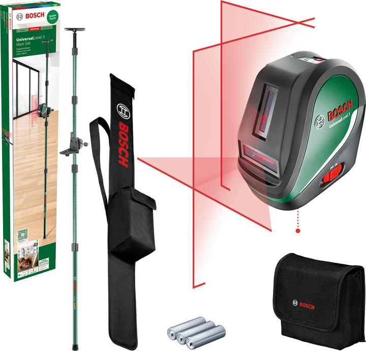 Actual product image Bosch Home & Garden UniversalLevel 3 + TP 320