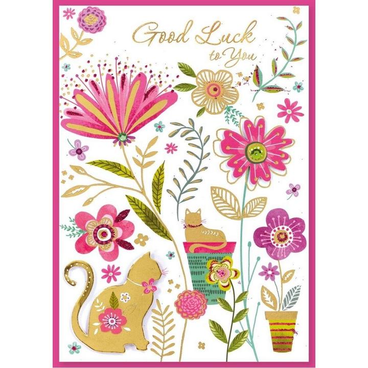 Immagine prodotto Simon Elvin Biglietto di auguri di buona fortuna di Isabel Garden (confezione da 6) (6 pz.)