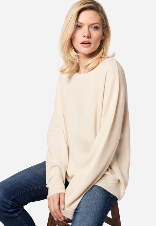 Actual product image Bellemere Sweater Sabrina Boat Neck Merino-Cashmere Sweater (L)