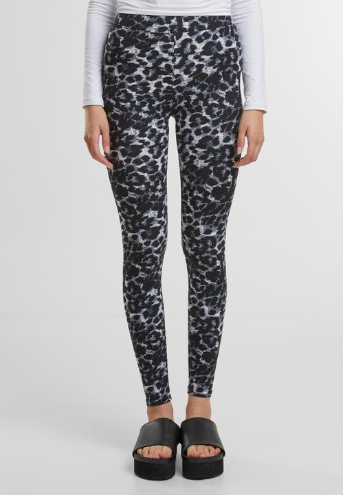 Actual product image Urban Classics Ladies Soft AOP Leggings (4XL)