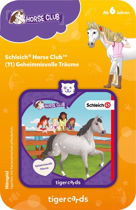 Immagine prodotto Tigermedia Tigercard- Schleich Horse Club (11): sogni misteriosi (Tedesco)