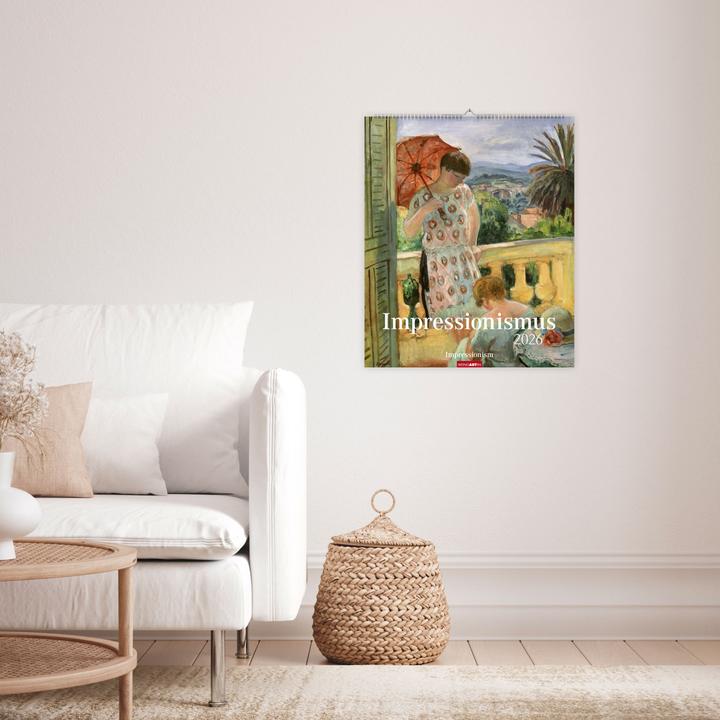 Produktbild Impressionismus Kalender 2026 (46 x 55 cm, Englisch, Deutsch)
