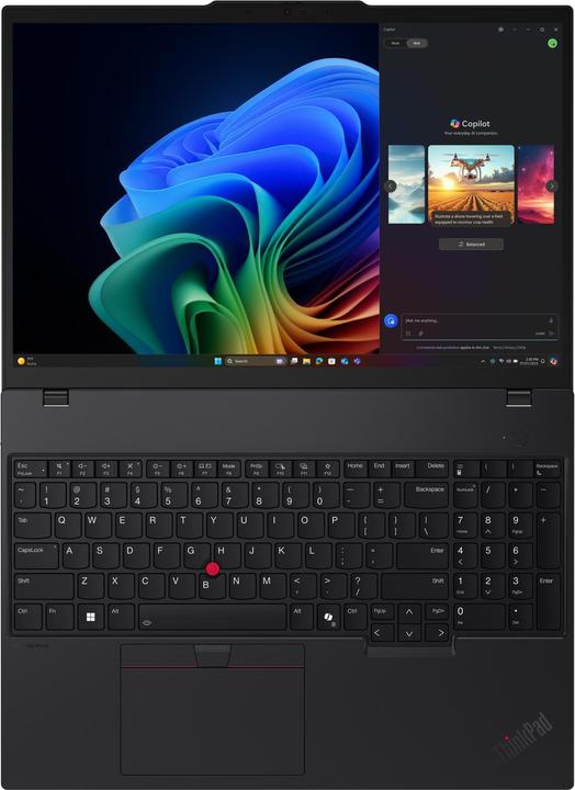 Actual product image Lenovo ThinkPad T16 Gen 4 (15.98", AMD Ryzen AI 5 340, 32 GB, 1000 GB, DE)