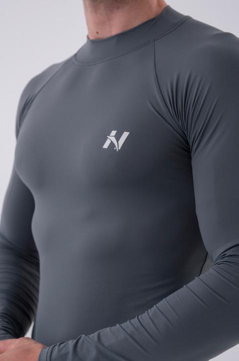 Actual product image Nebbia Functional T-shirt with long sleeves "Active" 328 grey (M)