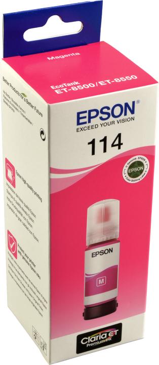 Actual product image Epson 114 EcoTank ink bottle (M)