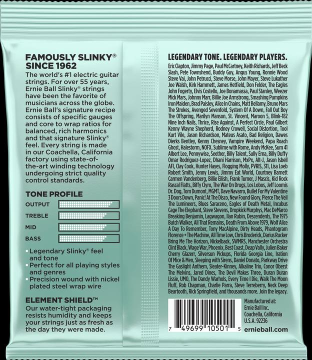 Actual product image Ernie Ball Mondo Slinky (6 x, Electric guitar, 0.52")
