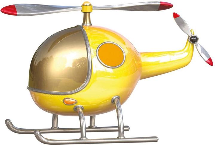 Produktbild Trenddeko Michel - Helikopter (40 x 27 cm)