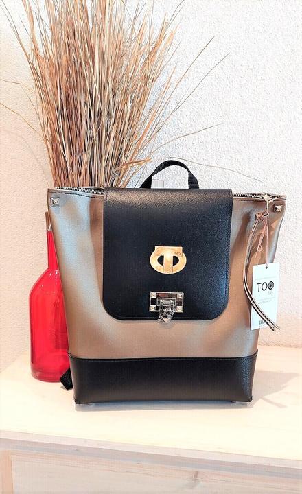 Immagine prodotto Tooitaly Zaino moda Upcycling da bottiglie di PET riciclate dal mare No.25 Fatto a mano in Italia