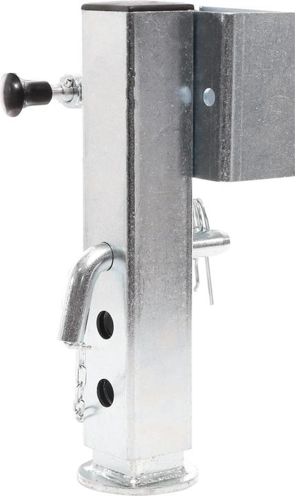 Produktbild XPOtool 2x Stützfuss 350mm Schwenkstütze Stahl Ausdrehstütze Anhänger