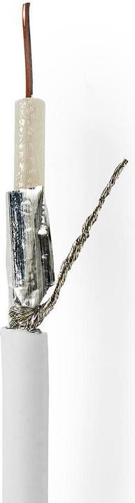 Image du produit Nedis Câble coaxial| KOKA 799| 75 Ohm| Double blindage| Eca| 100.0 m| rond| PVC| - K (75 dB, Câble d'antenne)