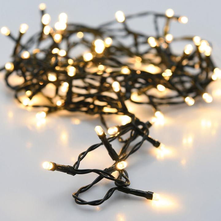 Produktbild Homestyle 2er-Set LED Lichterkette mit 8 Leuchtmodi und Timer, 6,5m, batteriebetrieben, IP44 (6.50 m)