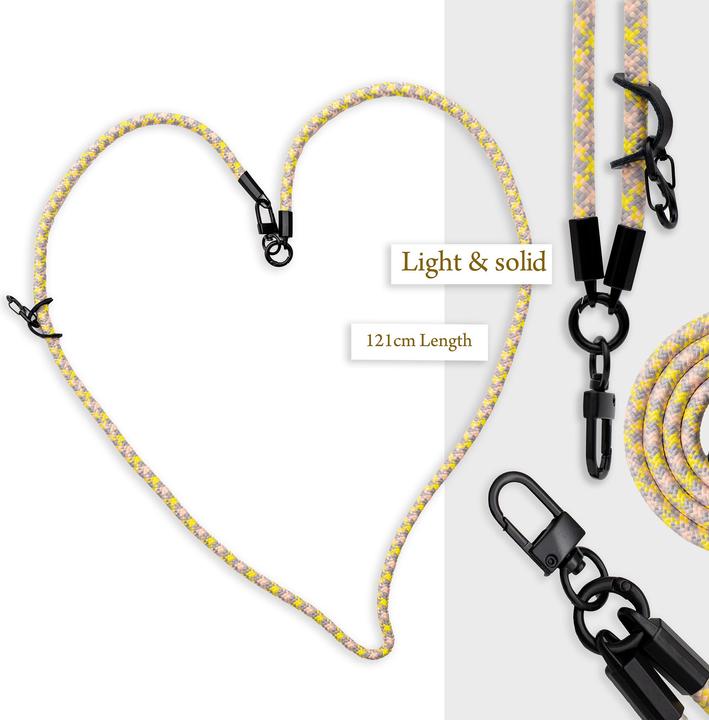 Actual product image Cadorabo Chain case for Motorola MOTO DROID MINI necklace cover adjustable