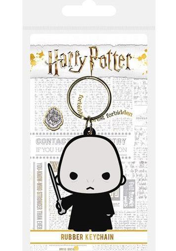 Actual product image Pyramid Harry Potter Rubber Keychain Chibi Voldemort 6 cm