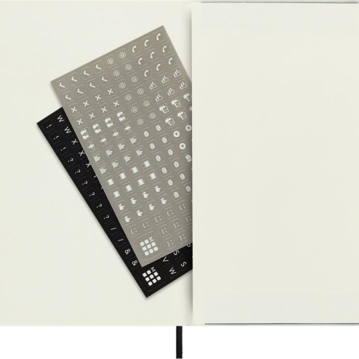 Actual product image Moleskine Professional Notebook L/A5, Soft Cover, Black (A6, Lined, Soft cover)