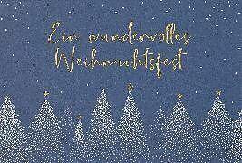Produktbild BSB Doppelkarte. wundervolles Weihnachtsfest. Plastikfrei