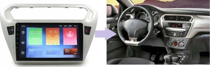 Actual product image No Name RADIO GPS NAVIGATION PEUGEOT 301 2012+ ANDROID (10")