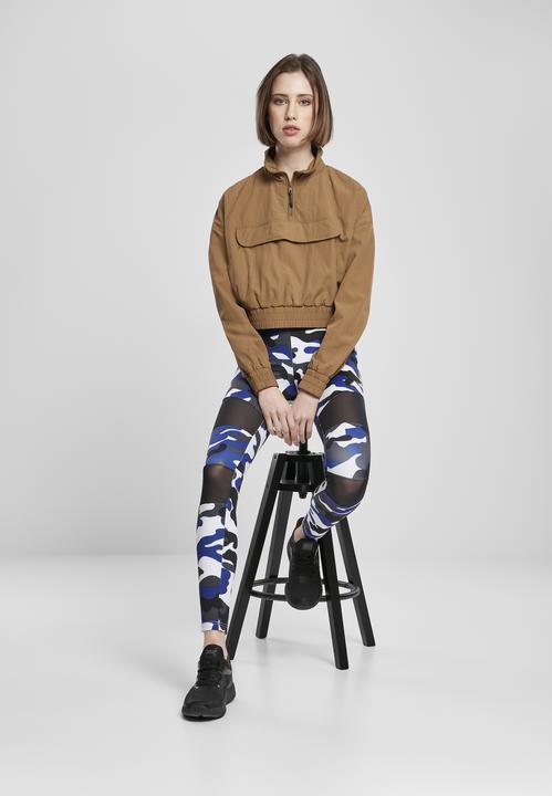 Immagine prodotto Urban Classics Giacca da donna in nylon ritagliata e stropicciata (XS)