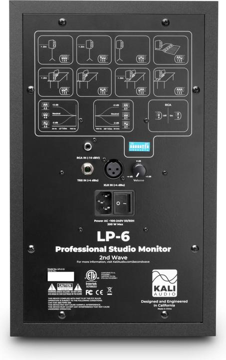 Produktbild Kali Audio LP-6 2nd Wave Studio Monitor (Aktiv, 1 Stk., 1x 40 W)