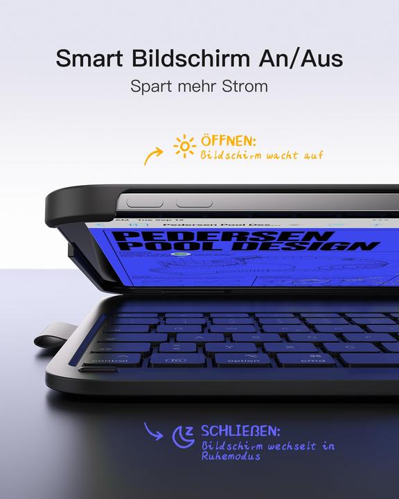 Actual product image Inateck Keyboard iPad 2007 black (BK2007 black) (DE)