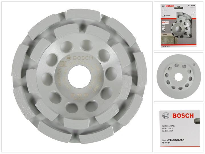 Produktbild Bosch Professional Zubehör Diamanttopfscheibe Best for Concrete 125 x 22,23 x 4,5 mm (Grob)