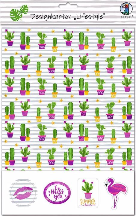 Ursus Design Paper Lifestyle multicolore (220 g/m², 1 x)