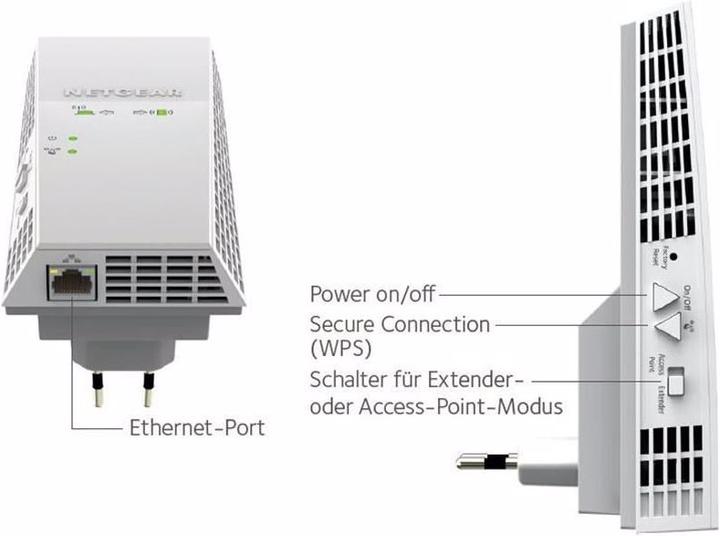 Immagine prodotto Netgear EX6420 (1300 Mbit/s, 600 Mbit/s)