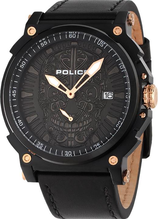 Produktbild Police PL15728JSB.02 Compass Herren 48mm 3ATM (Analoguhr, 48 mm)