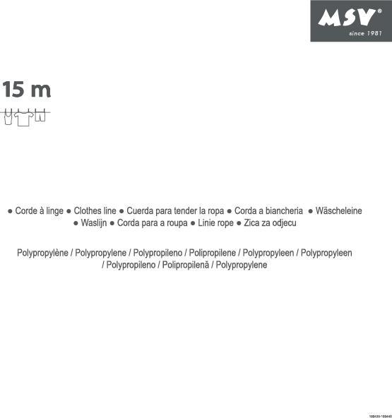 Produktbild MSV Gabby (15 m)