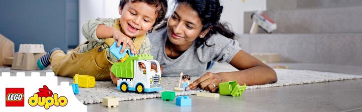 Actual product image LEGO DUPLO 10945 Garbage truck and recycling (10945)