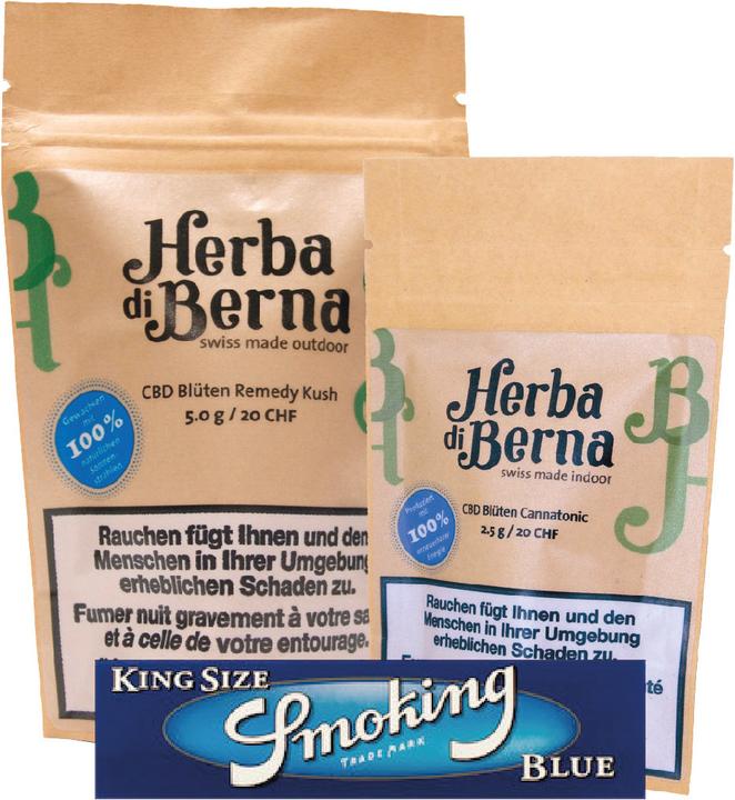 Produktbild Herba di Berna Cannatonic Indoor und Remedy Kush Outdoor (7.50 g)