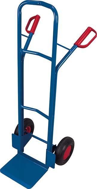 Cordes Tubular steel trolley, air. 320x250 mm, 250 kg