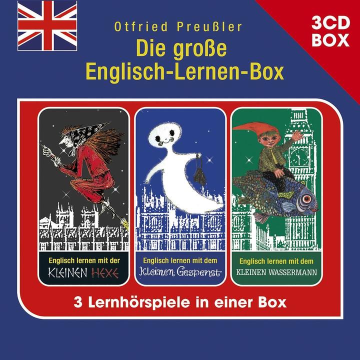 Productafbeelding Engels leren met de kleine heks (Preussler, Otfried, Duits)