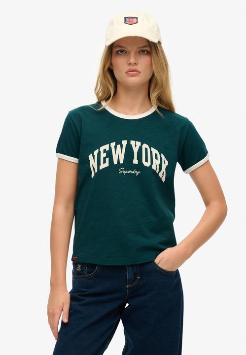 Immagine prodotto Superdry Tailliertes Athletic Essential Ringer-T-Shirt (14)