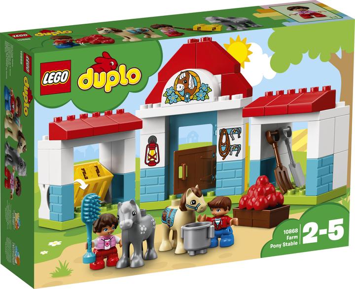 Actual product image LEGO DUPLO horse stable (10868)
