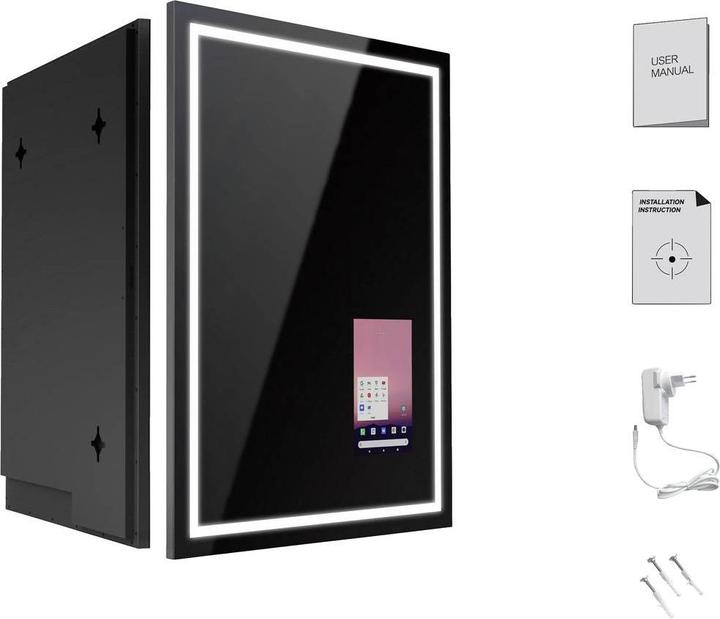 Actual product image Raysgem Touchscreen monitor RC101M2G Smart Mirror 25.7cm (10.1 inch) 1200 x 1920 dpi 16:10 30 ms US (60 x 80 cm)