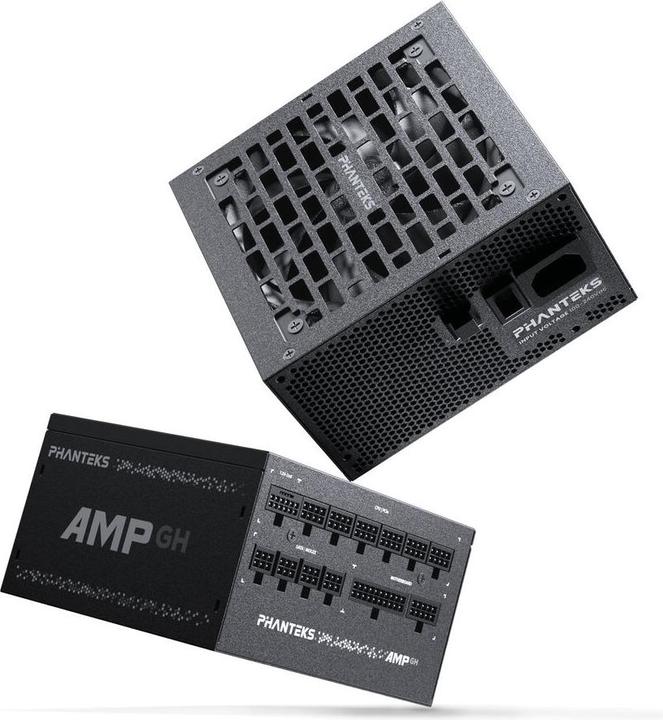 Phanteks AMP GH 1200W 80 PLUS Platinum Netzteil, PCIe 5.1, ATX 3.1 - 1.200 Watt, schwarz (1200 W)