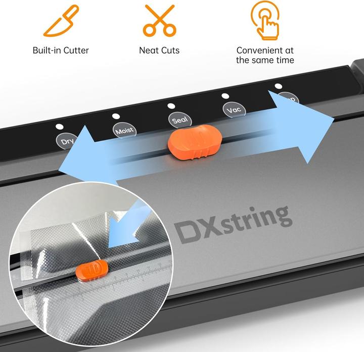 Produktbild DXstring Vakuumiergerät mit 15 Vakuumbeutel