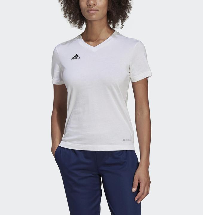 Actual product image adidas Koszulka damska Entrada 22 Tee biała HC0442 (2XL) (XXL)