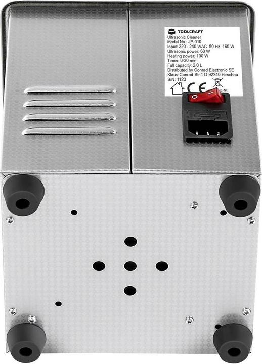 Image du produit Toolcraft TO-8705289 (40 kHz, 2000 ml)