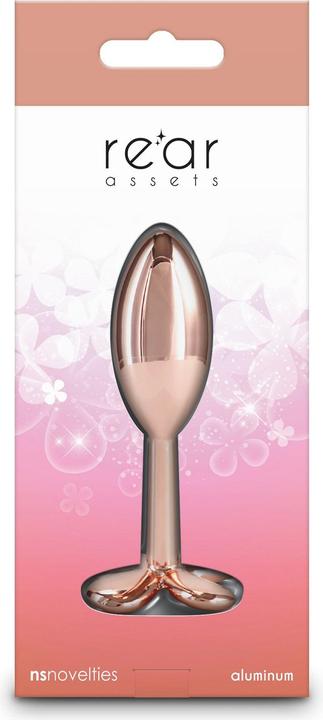 Image du produit NS Novelties Rear Assets Clover Rose Gold Plug anal 9,2 cm